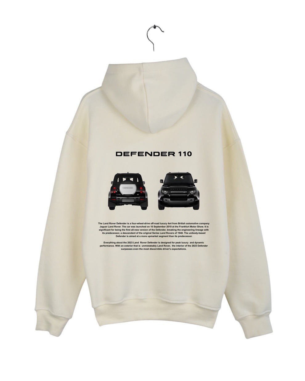 Unisex Hoodie - Defender 110 | Comfortable & All Season Wear